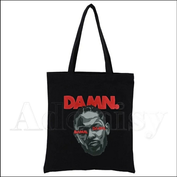 Kendrick Lamar "DAMN" Canvas Tote bag. - Picture 2 of 4